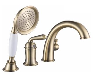 Смеситель на борт ванны Rose R0212Q бронза